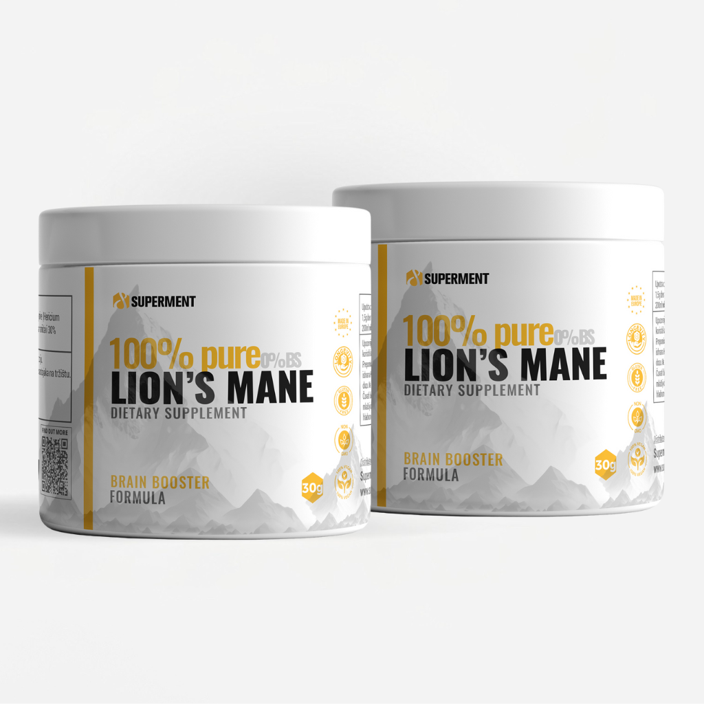 SUPERMENT duo pack Lavlja griva (Lions mane) DER 10:1