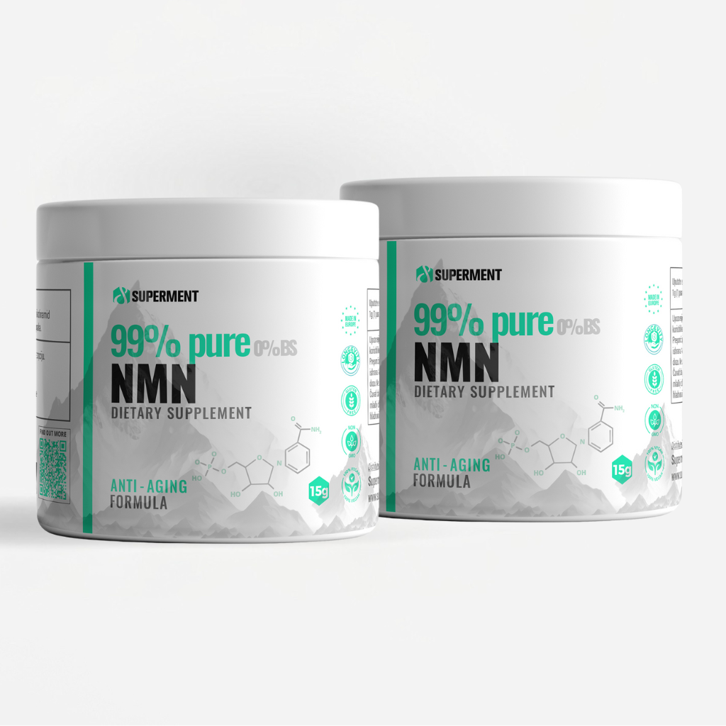 SUPERMENT duo pack NMN β-nikotinamid mononukleotid u prahu