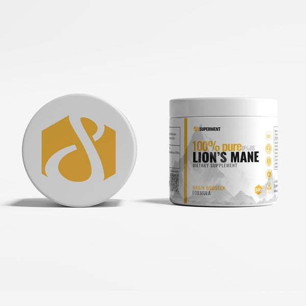 Na ovoj slici je suplement Lavlja griva od brenda SUPERMENT, jedina Lavlja griva sa DER 10:1 na tržištu