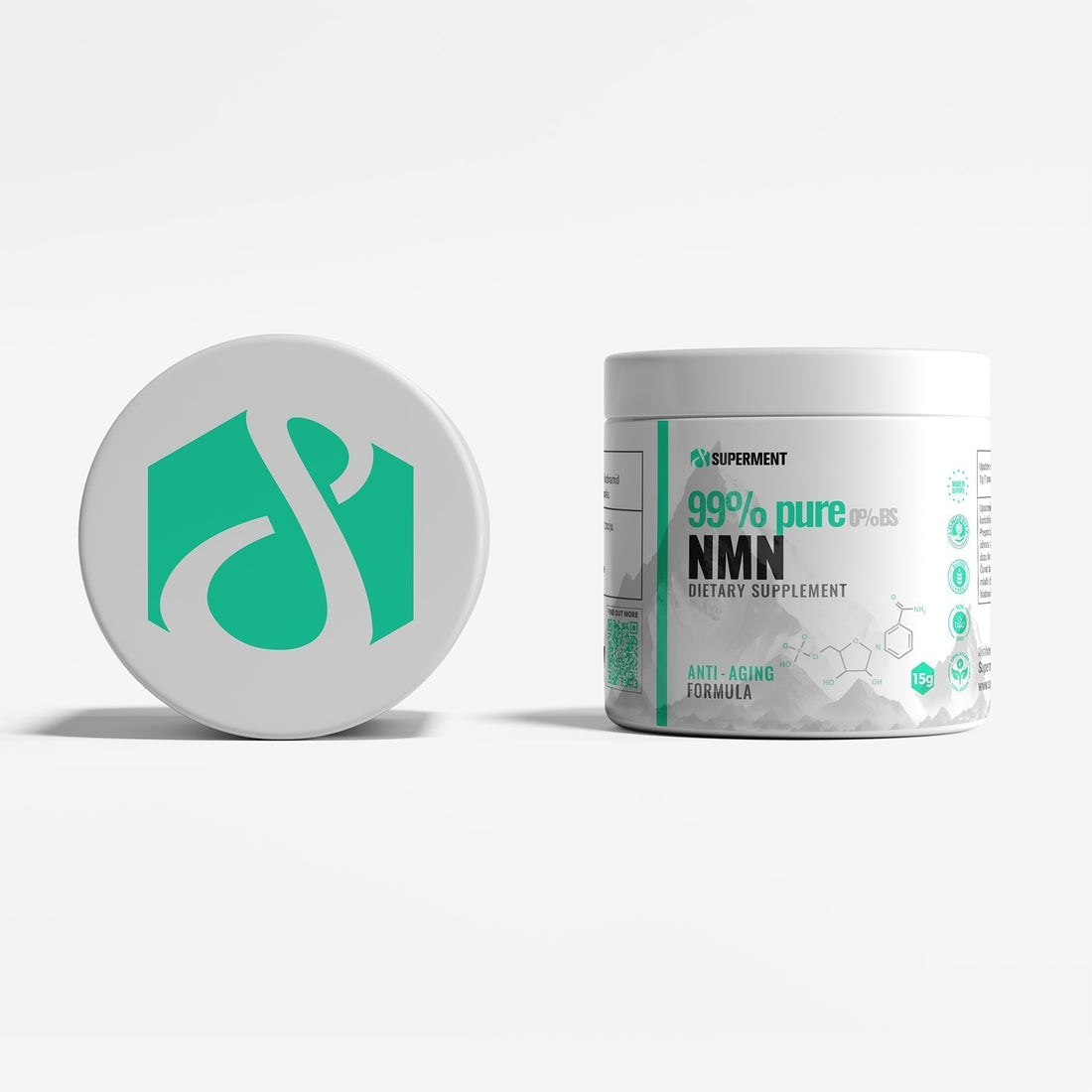 Na ovoj slici se nalazi suplement NMN od brenda SUPERMENT i ovo je jedini NMN na tržištu koji je testiran na LPS endotoksine