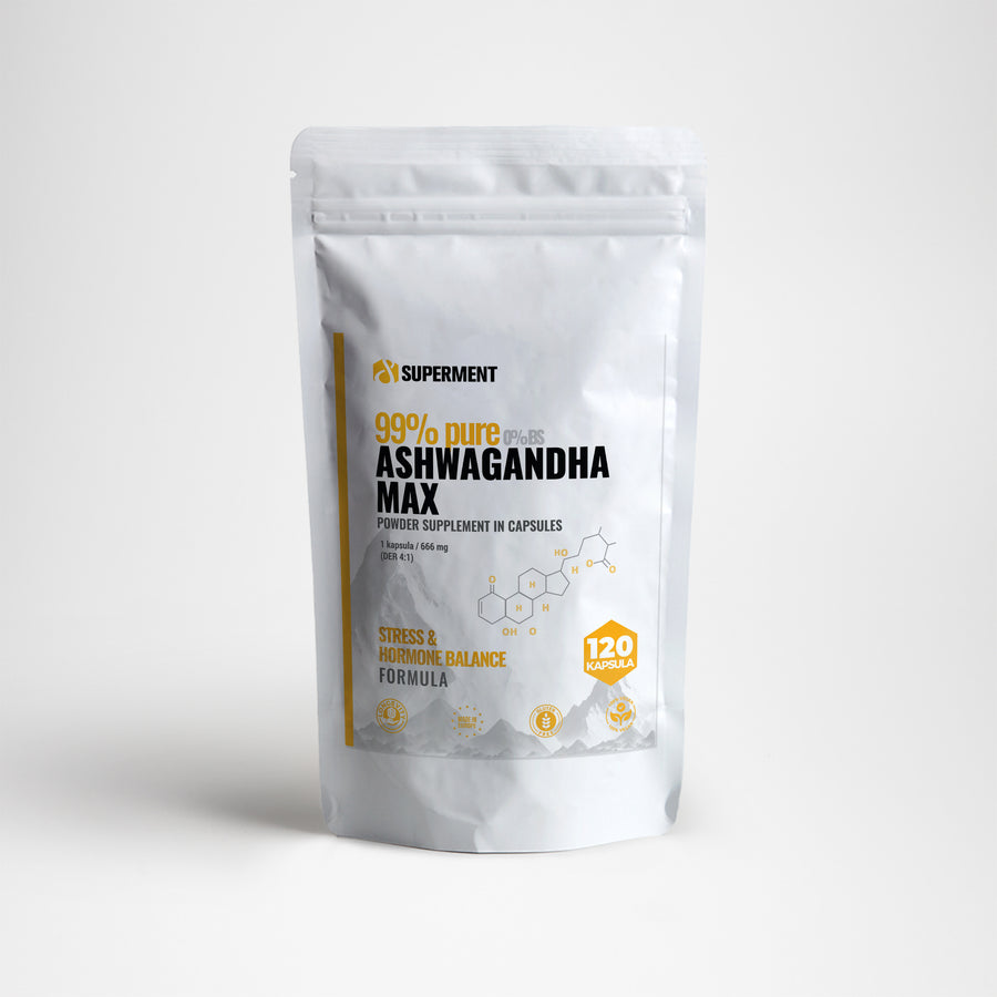 Ashwagandha MAX 120x kapsula 666mg
