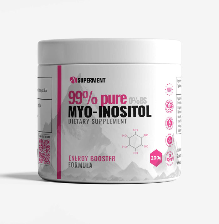 Myo-Inositol (Mio-inozitol) čist prah 200g | SUPERMENT®