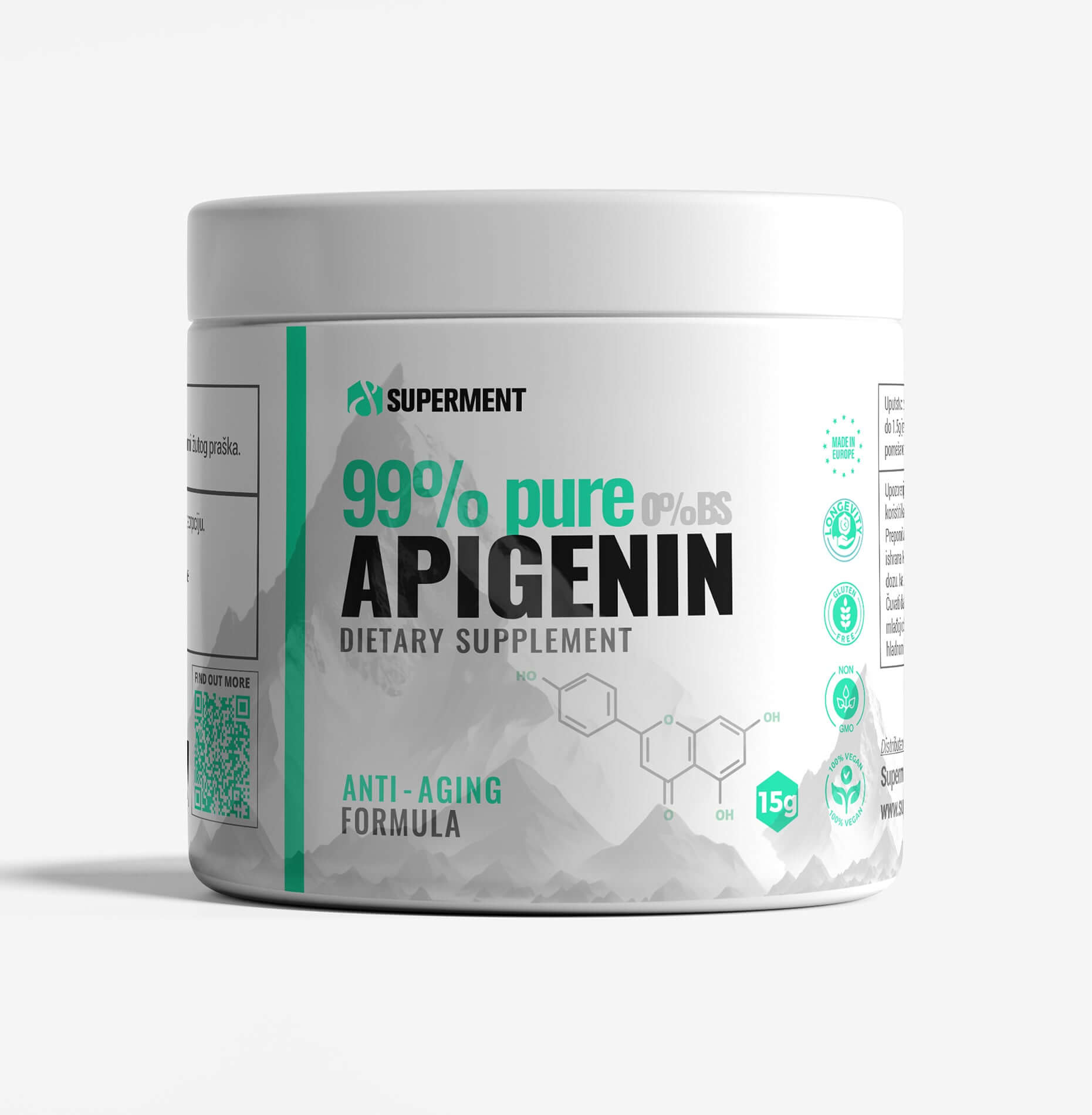 Apigenin suplement u prahu 