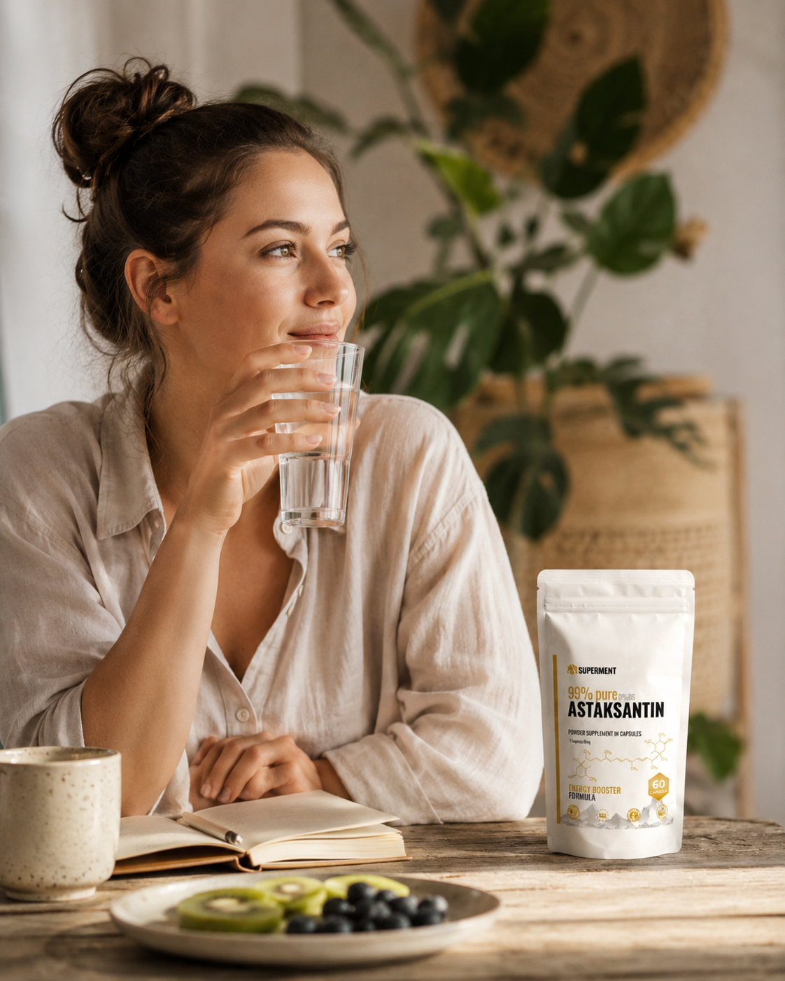 Astaksantin (alga) 60x kapsula 8mg 100% prirodan | SUPERMENT®
