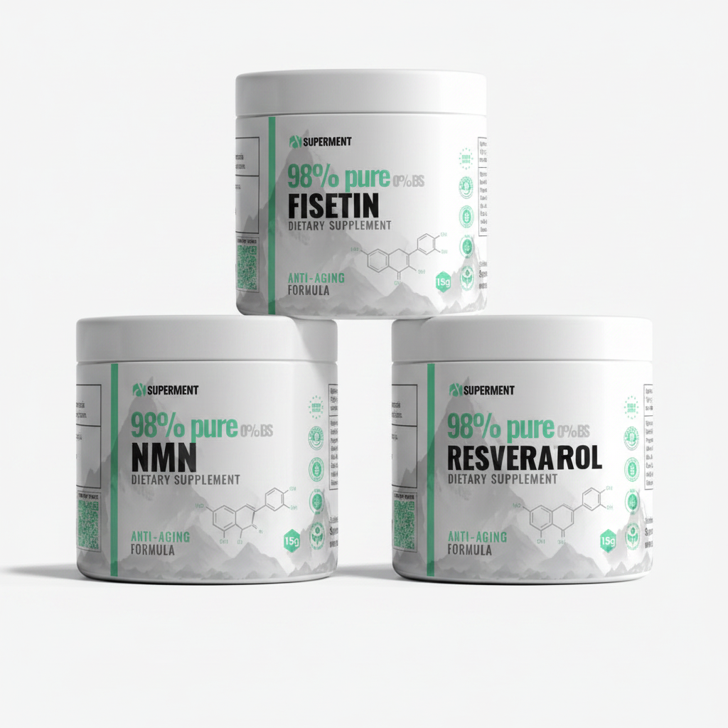 NMN + Resveratrol + Fisetin Bundle
