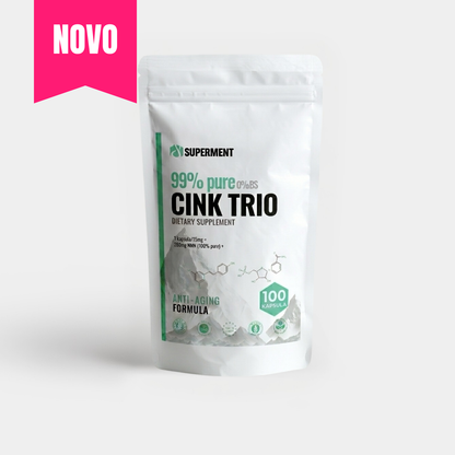 Cink TRIO (glukonat, pikolinat, citrat) 100x kapsula 15mg  | SUPERMENT®