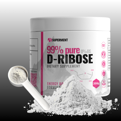 D riboza kašičica i čist prah