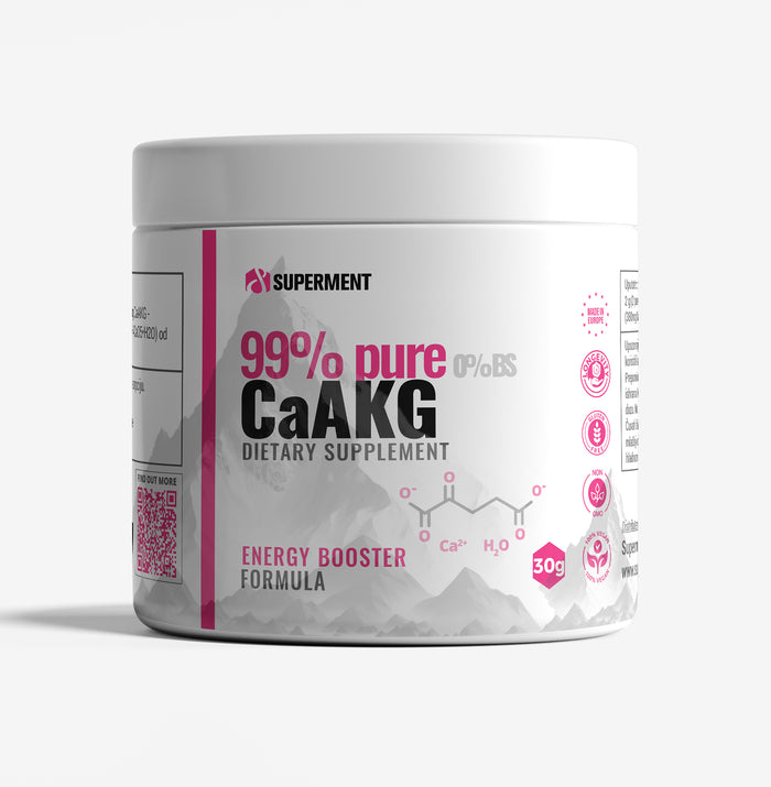 CaAKG (kalcijum alfa-ketoglutarat) čist prah 30g | SUPERMENT®