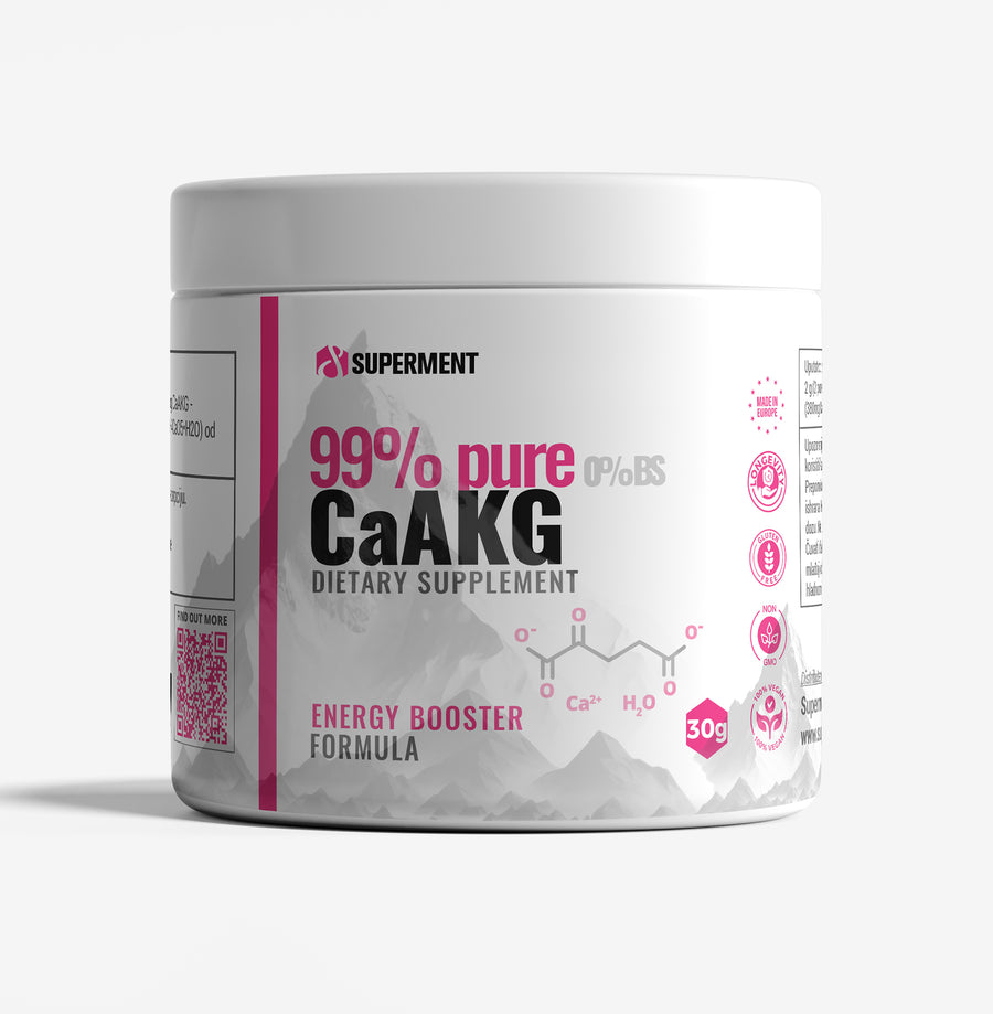 CaAKG (kalcijum alfa-ketoglutarat) čist prah 30g | SUPERMENT®