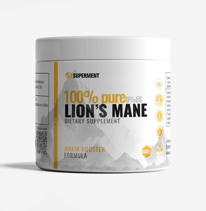 Lavlja Griva (Lion's Mane) 30g čist prah DER10:1 | SUPERMENT®