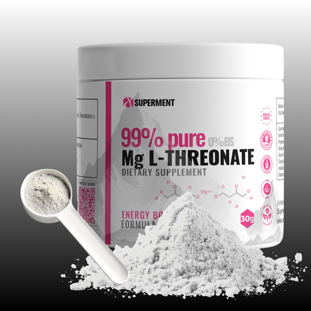 Magnezijum L treonat cist prah i kasicica