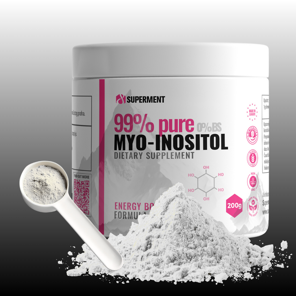 Mio Inozitol sa kašikom i prahom