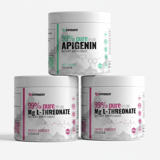 2x Mg L-Threonate + 1x Apigenin Bundle