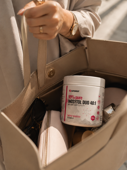 Myo-inositol duo in a luxury bag