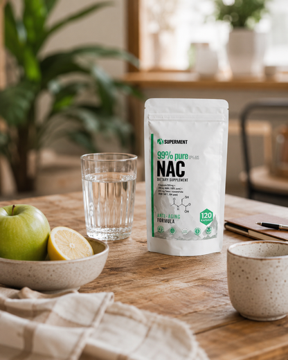 NAC (N-acetil L-cistein) 120x kapsula 300mg | SUPERMENT®