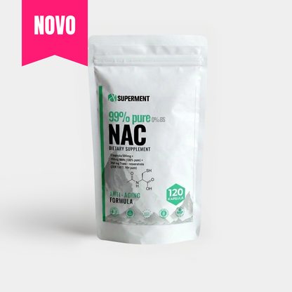 NAC (N-acetil L-cistein) 120x kapsula 300mg | SUPERMENT®