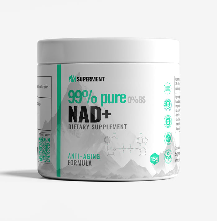 NAD+ Sublingvalni prah 15g | SUPERMENT®