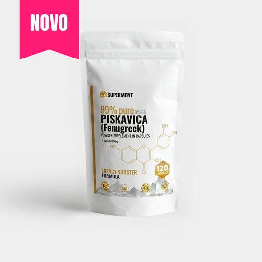Piskavica (Fenugreek) 100x kapsula 600mg DER10:1 | SUPERMENT®