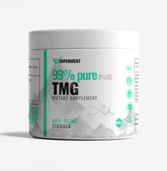 TMG 99% PURE trimetilglicin, betain 50g SUPERMENT